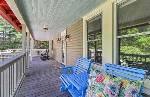 Fish, Float and Relax Fireside Home Near New River! - Foto 26