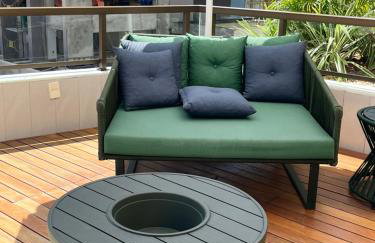 Apartamento ondina circuito carnaval decorado Cama king - Foto 17