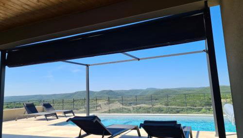 Villa "Le B" - Vue Exceptionnelle - Piscine Privée - Climatisation - Photo 2, sunbed