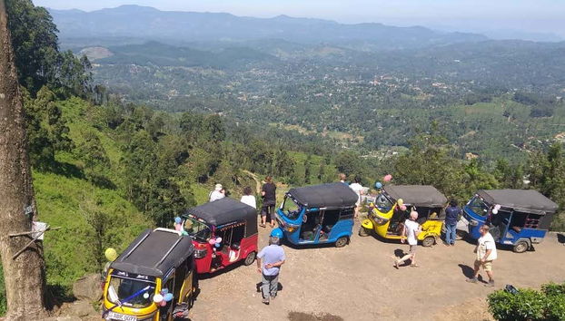 Visite des plantations de thé en tuk tuk