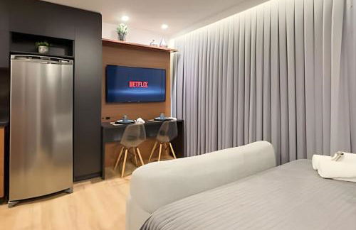 Studio moderno com cama Queen e piscina perto da Oktoberfest! - Foto 21