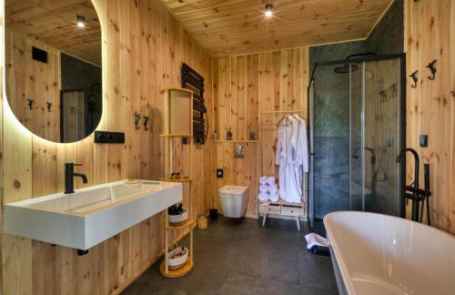 Black Deer - z Sauną na Tarasie, Jacuzzi i Widokiem na Góry - by Deer Hills Luxury Apartments - Foto 13