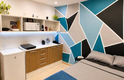 Apartamento completo e moderno com ar condicionado e piscina no centro do RIO - Foto 4