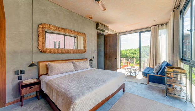 Jungle Studios on Beach Road with Pool - Foto 2, Habitación