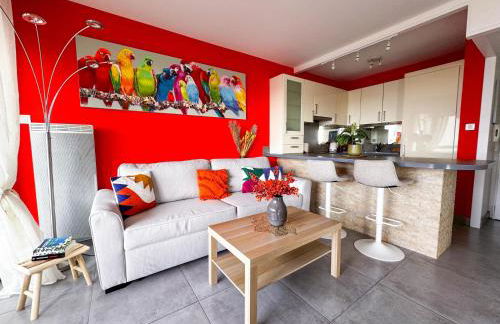 Appartement Eléa, Vue sur Mer, T1 sur Fréjus à 150m des plages - Foto 11