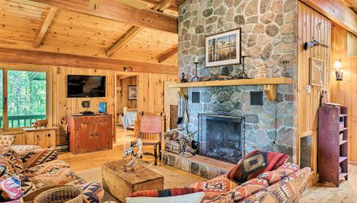 Rustic Cozy Cabin on Island Lake with Fire Pit, Dock - Foto 5