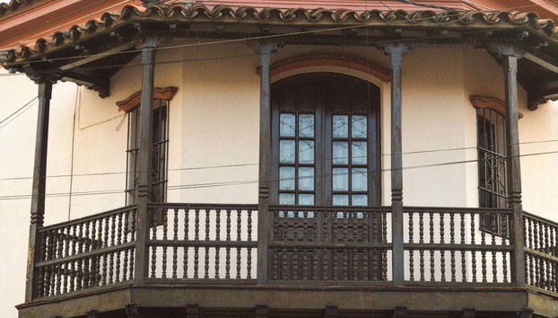 Balcón del casco antiguo de Salta