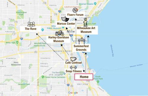 6BR Spacious Bay View Duplex, Sleeps 12, Near DT - Foto 37