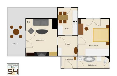 Apartment Apartment 54 by Interhome - Photo 17