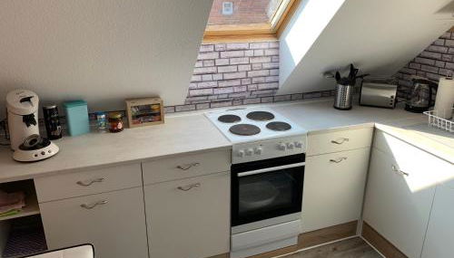 Best-Preis Ferienwohnung mit Netflix, Self-Check-In, eBike Ladestation im Fahrradraum, WLAN - direkt am Elberadweg im Herzen von Wittenberge - Foto 5, stove, dishwasher