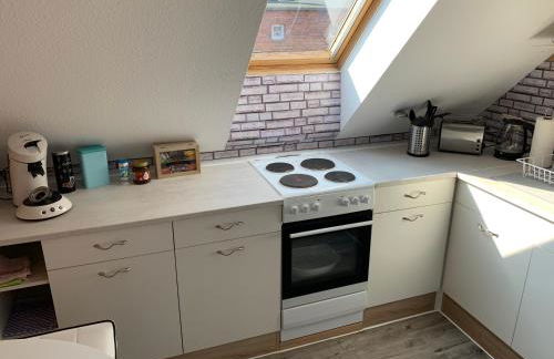 Best-Preis Ferienwohnung mit Netflix, Self-Check-In, eBike Ladestation im Fahrradraum, WLAN - direkt am Elberadweg im Herzen von Wittenberge - Foto 5