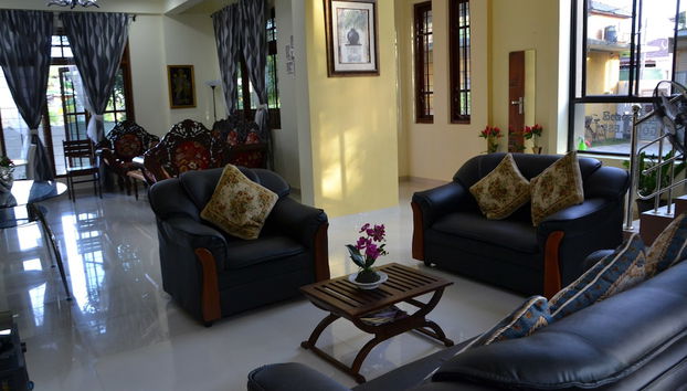 Zona de estar del vestíbulo