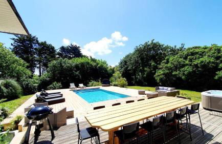 Villa des Abers vue mer, GR34, piscine chauffée - Foto 6