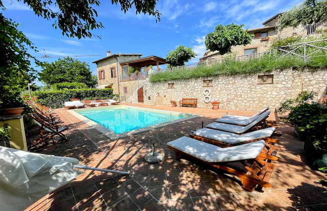 Luxurious Umbrian Retreat for 10 With Private Terrace and Pool - Foto 63