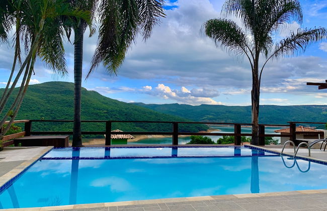 Vista do Lago - Casa para 16 pessoas com 4 quartos - Foto 23