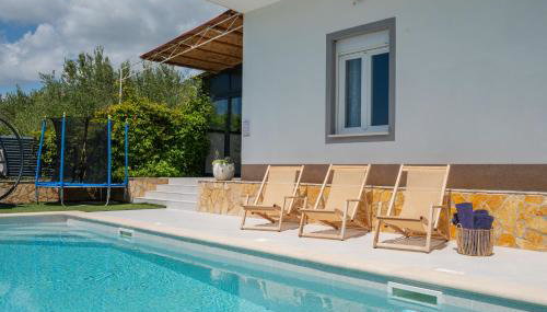 Luxury Villa Kristina with Heated Pool near Omis for 12 Guests - Foto 3, sunbed