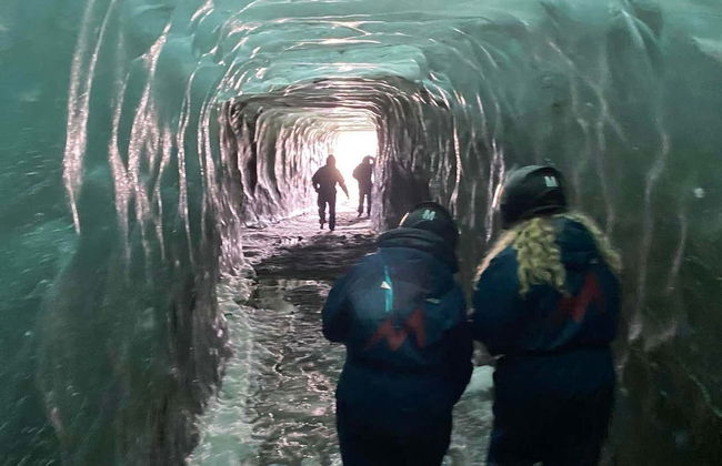 Escursione alla grotta del ghiacciaio Langjökull + Giro in motoslitta - Foto 4