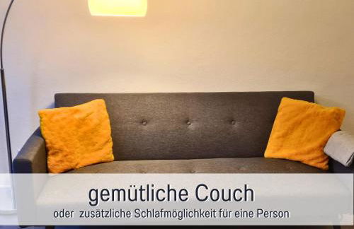 Lichtdurchflutete moderne Stadtwohnung, Küche, Waschtrockner, SmartTV - Foto 16