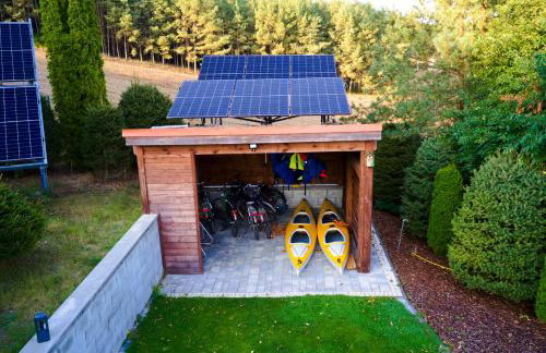 Dom na wzgórzu z widokiem na jezioro z balią i sauną - Foto 4