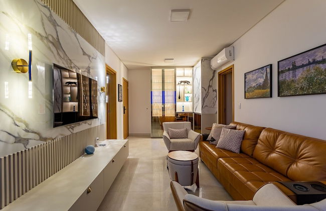 Apto Moderno com Vista Fantástica do Flamboyant - Foto 24