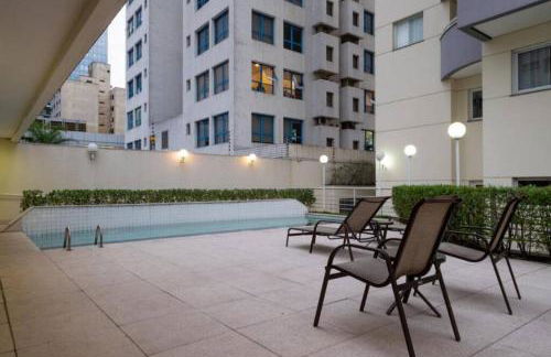 Studio Saint Charbel com vaga e varanda - rua do Hospital Sírio Libânes - Foto 11