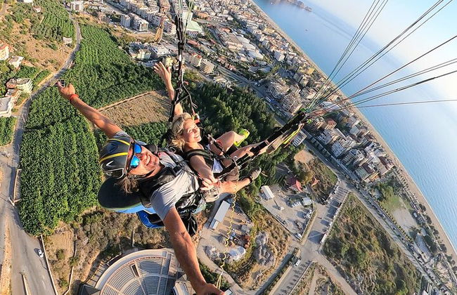 Parapendio in tandem ad Alanya con piloti con licenza professionale - Foto 18