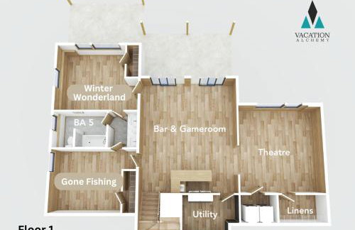 Epic Views, 9Mi SR, GameRmTheater, HTub, Sauna - Foto 73