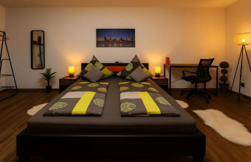 Homefeld Suite - Elegante und moderne Ferienwohnung zentral in Hünfeld bei Fulda mit Küche, kostenlosem Parkplatz und WLAN - Foto 1