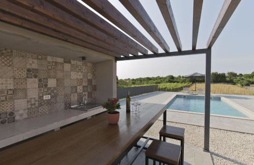 Neue Villa bei Rovinj mit privatem Pool, WLAN, Klima - Foto 31