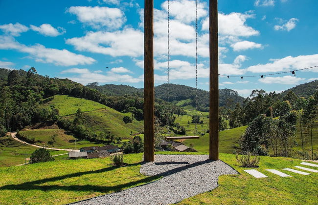 Prana Chalé com Hidromassagem na Serra - Foto 48