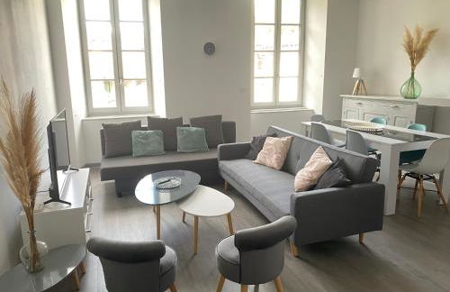 3 pièces spacieux plein centre, parking,clim, terrasse, jardin - Foto 1