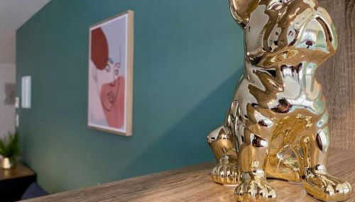 L'Appartement Jebari - Esprit loft Carcassonne proche cité médiéval et aéroport - Foto 4