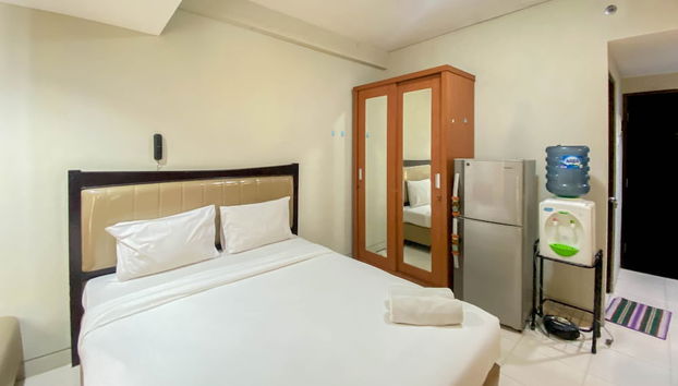 Comfort And Well Designed Studio Tamansari Sudirman Apartment - Foto 3, Habitación
