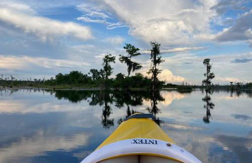 Fun fishing river cabin 23mi to beach with private dock 3BD 2BA - Foto 25