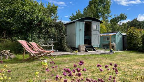 Caban Bryn Arw - Foto 1, Garden, sunbed