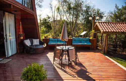 Chalé Bela Vista Montanha Capivari - Foto 8