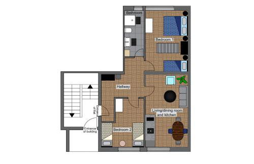 cosy 2 bedroom apartment 75m2 - Foto 19