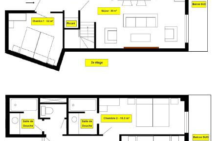 COSY EDEN SKI - Luxueux appartement T4 skis aux pieds à Tignes 2100 - Foto 21