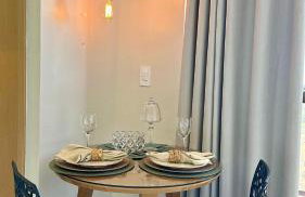 (1406) Studio Elegante com Vista Mar - Foto 6