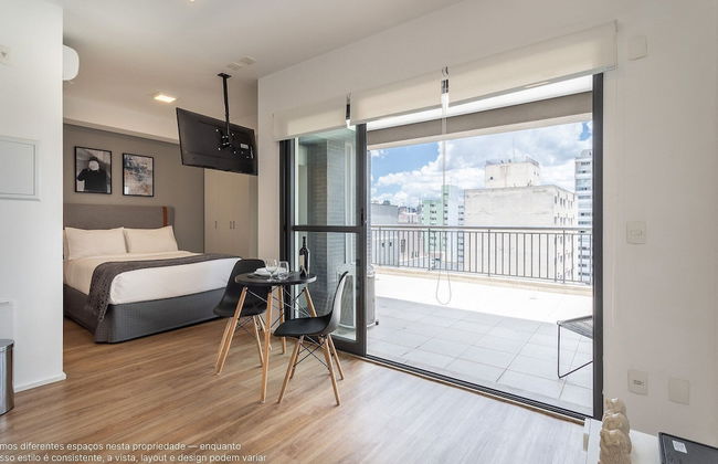 Setin Downtown Genebra by Viva - Apartamentos completos na Bela Vista com piscina - Foto 24