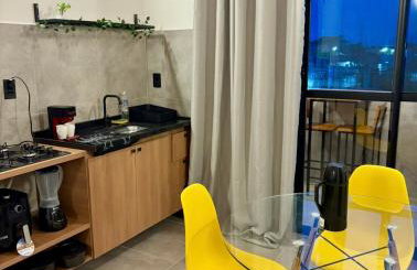 Studio Apto 4 - Vista Linda Varanda com Churrasqueira - Residencial Sereia - Foto 6