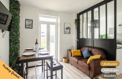 Chill and sun, 2 chambres calme avec terrasse et parking - Foto 1