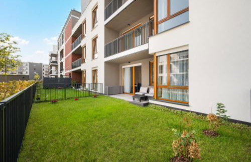 Wilanów Sarmacka Apartment with Garden by BookingHost - Foto 14