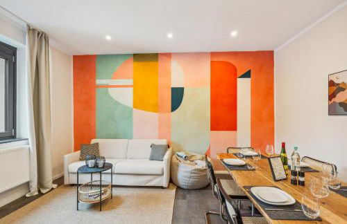 maremar - Design im Zentrum - 2 Schlafzimmer - Luxus Boxspringbetten - Küche - Arbeitsplätze & Highspeed WLAN - Balkon - Foto 19