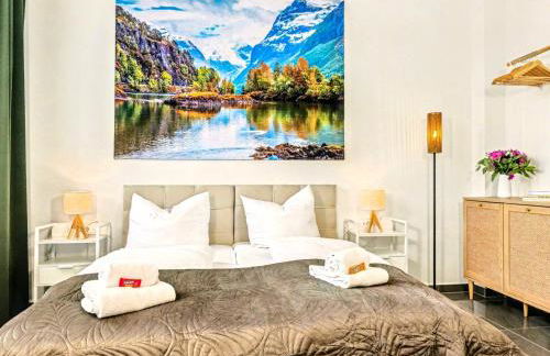 Scandi Loft für bis zu 12, Whirlpool, Sauna, Gaming, Nordstadt - Foto 72