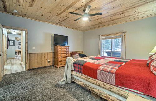 Garden Valley Cabin with Loft and Large Deck! - Foto 12