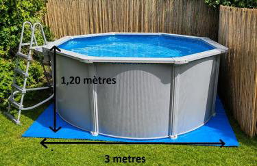 Echappée verte avec piscine et clim proche de Paris - Photo 1
