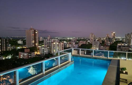 Aptos 1 ou 2 quartos no Centro com Piscina e Academia - Foto 71