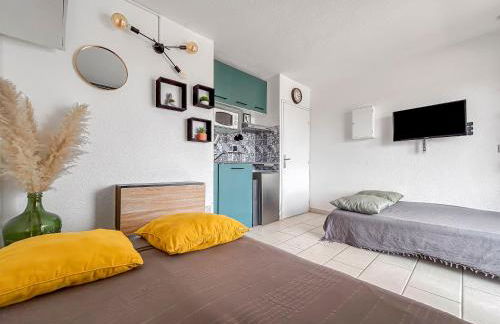 Studio cosy 4 pers à 150m de la plage ! - Photo 11