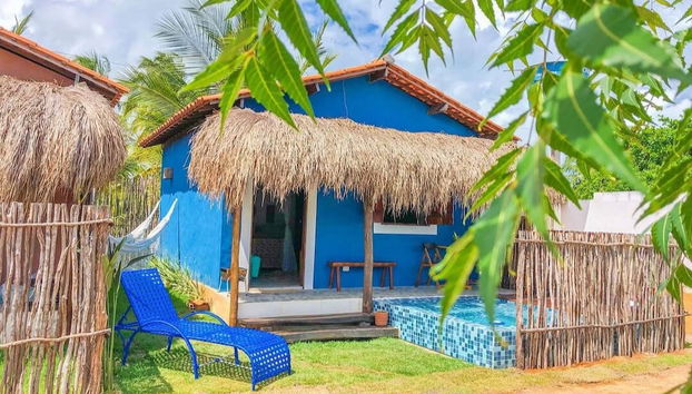 Fassade der Unterkunft